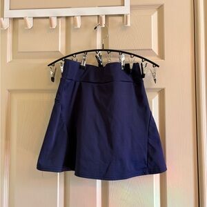 Amazon Women's Mini Skirt - Navy Blue
